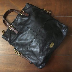 Black Fossil Explorer Tote